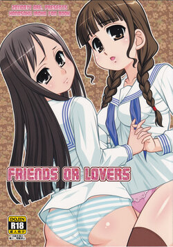 (C80) [ARE. (Harukaze Do-jin)] FRIENDS OR LOVERS (Hanasaku Iroha) poster