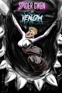 Venom's Kiss #1 - Spider-Gwen vs Venom poster