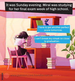Mirai's Exam Preparation [Ongoing] poster