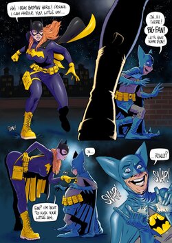[FenrisComix] Bat Girl vs Bat Mite (Batman) poster