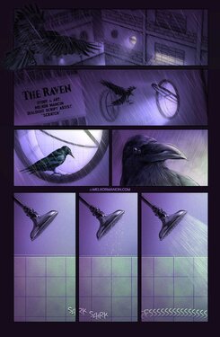 The Raven – Melkor Mancin - english poster