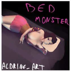 Le monstre sous le lit (Aldrine_Art) (finish) poster