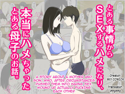 [WXY COMICS] Toaru Jijou kara SEX Suru Hame ni Nari, Hontou ni Hamechatta Toaru Oyako no Ohanashi | Mother and son pushed into having sex...  [innyinny] poster