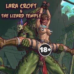 Lara Croft and The Lizard Temple (Tomb Raider) poster