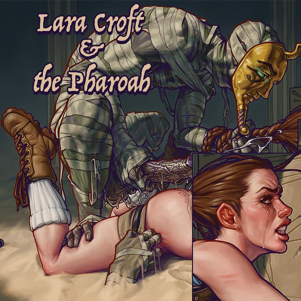 Lara croft comics porn monster