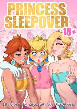 [Rizdraws] Princess Sleepover poster